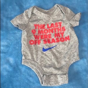 Newborn Nike Onesie